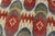 Textile Ikat Rug 10’3” X 13’11” Beige Red Wool Modern Hand-Knotted Oriental Carpet For Sale - Image 7 of 15