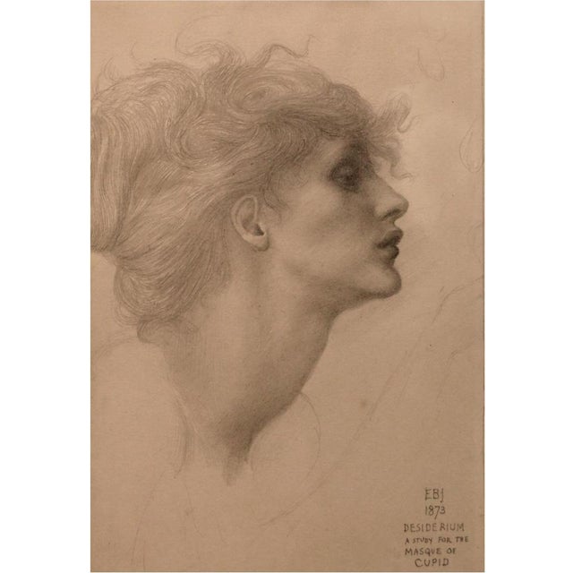 Edward Burne-Jones, Desire, Serigraph For Sale - Image 4 of 4