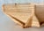 Wood Vintage Tramp Art Style Octagonal Popsicle Stick Catchall Bowl For Sale - Image 7 of 10