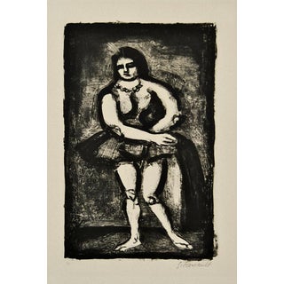 Georges Rouault, The Horsewoman Lithograph, Edition of 25, 1920s, Lithograph For Sale