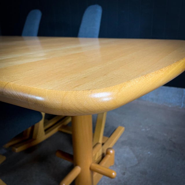 Vintage Stokke Pendulem Dining Room Set, Set of 5 For Sale - Image 5 of 16