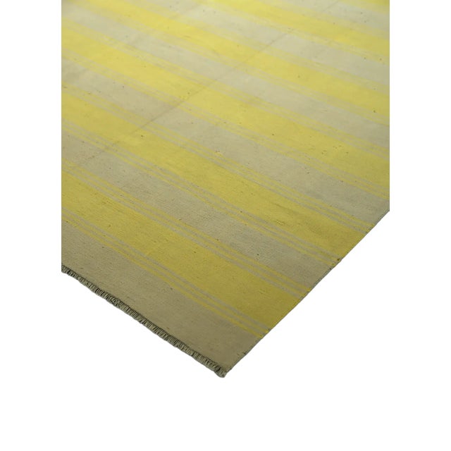 Rug & Kilim Vintage Dhurrie Rug With Stripes, From Rug & Kilim For Sale - Image 4 of 6