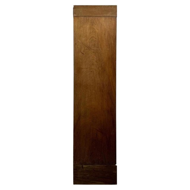 Antique Early 20th Century Mahogany Bookcase in the style of Globe-Wernicke For Sale - Image 10 of 11