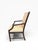 2000 - 2009 McGuire San Francisco Rattan Dining Arm Chairs With Diamond Lattice Backs – Set of 6 For Sale - Image 5 of 16