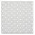 Sample - Schumacher Queen B Wallpaper in Grey For Sale
