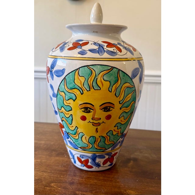 Historical World Banking Institution Rare Sunburst Vase For Sale - Image 12 of 12