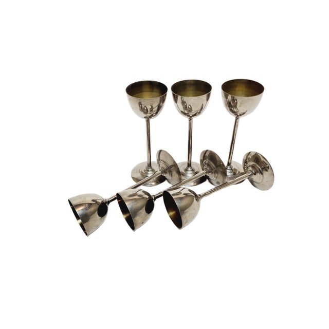 Vintage Polish Liquor Set from Imago Artis, 1970s, Set of 6 For Sale - Image 4 of 9