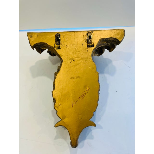 1990s Pair of 1990s Pineapple Wall Brackets For Sale - Image 5 of 7