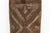Patinated Antique Carved Geometric Door For Sale - Image 4 of 9