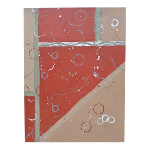 Original Large Scale Abstract Expressionist Canvas Painting Signed