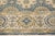 1990s 1990s Boho Chic Kafkaz Blue & Beige Wool Rug - 9'0 X 12'5 For Sale - Image 5 of 7
