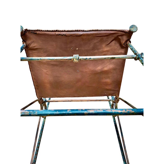 Pair of Ilana Goor Brutalist Chairs For Sale - Image 16 of 16