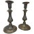 Pair of Colonial Style Pewter Taper Candlesticks For Sale