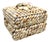 Vintage Coastal Seashell Covered Shell Encrusted Box – Coastal / Tropical For Sale