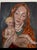 Art Deco Ceramic Madonna and Child Wall Relief from Keramos Wien, 1920 For Sale - Image 3 of 12