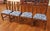 1980s Set of 8 Henkel Harris 101s Solid Mahogany Chippendale Style Dining Chairs For Sale - Image 10 of 17