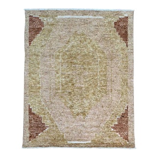 Handwoven Moroccan Style Area Rug 8'0" X 9'10" For Sale