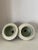 Chinoiserie Vintage Blue and White Hand Painted Chinoiserie Ceramic Table, Post or Lamp Finial- Set of 2 For Sale - Image 3 of 9