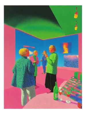 Ian Jones, Vernissage, Archival Pigment Print