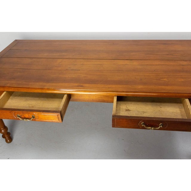 French Louis Philippe Cherrywood Table, Mid 19th Century For Sale - Image 10 of 14