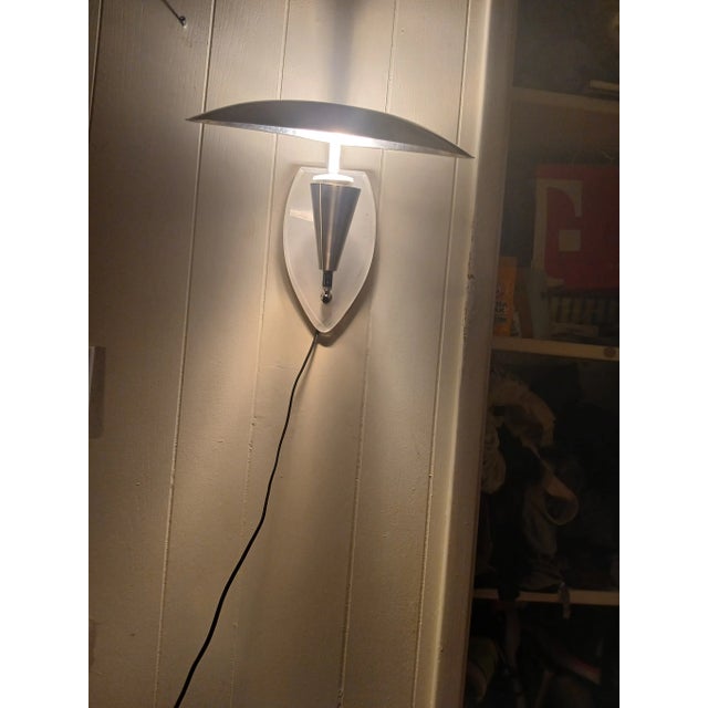 Moving Sale Modern Minimalist Reflector Table Lamp/Sconce For Sale - Image 11 of 12