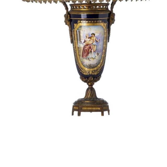 Sèvres Porcelain Vases from Duez, Set of 2 For Sale - Image 3 of 6
