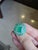 Modern Set in 18k Gold, 7.59 Carats, Natural Zambian Emerald & Diamonds Engagement Ring, Size 6.5 For Sale - Image 3 of 11