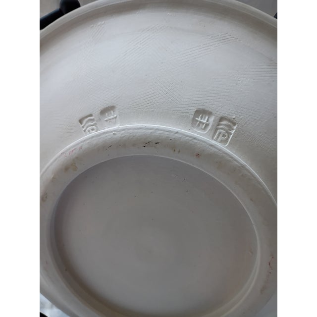 Pristine Vintage Donn Hedman Studio Art Pottery Safari Platter – 10" Slip-Trailed Stoneware For Sale - Image 10 of 14