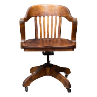 Heywood Brothers & Wakefield Company Banker's Chair c.1920 For Sale