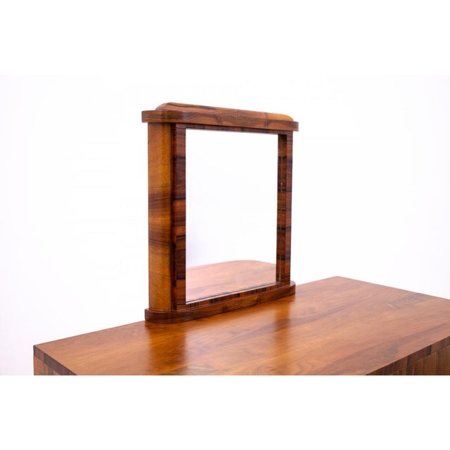 1930s Art Deco Dressing Table, Poland, 1930s For Sale - Image 5 of 9