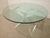 Mid 20th Century Vintage Lucite Sculptural Dining Table With Glass Top For Sale - Image 5 of 11