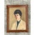 Vintage 1968 Signed Portrait Painting For Sale - Image 10 of 12