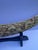 Vintage Mid-Century Chinoiserie Faux Ivory Carved Resin Dragon Tusk 23” Long Statement Piece For Sale - Image 4 of 12