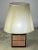 Italian Table Lamp in Walnut and Copper, 1990s For Sale - Image 3 of 13