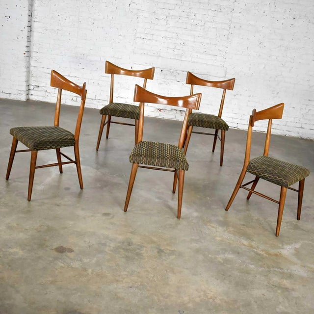 Winchendon Furniture “Planner Group” Mid-Century Modern Dining Chairs Planner Group by Paul McCobb for Winchendon, Set 5 For Sale - Image 4 of 12