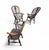 Wood Antique Windsor High Spindle Back Armchairs in Elm Wood, 1800s, Set of 4 For Sale - Image 7 of 16