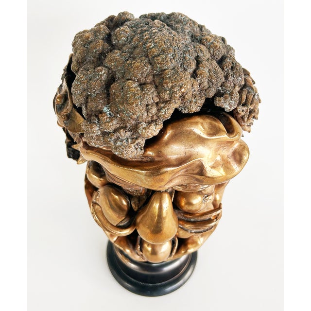 1970s Miguel Ortiz Berrocal Sculpture "Homage to Arcimboldo" Signed, #601 Edition 100 For Sale - Image 10 of 14