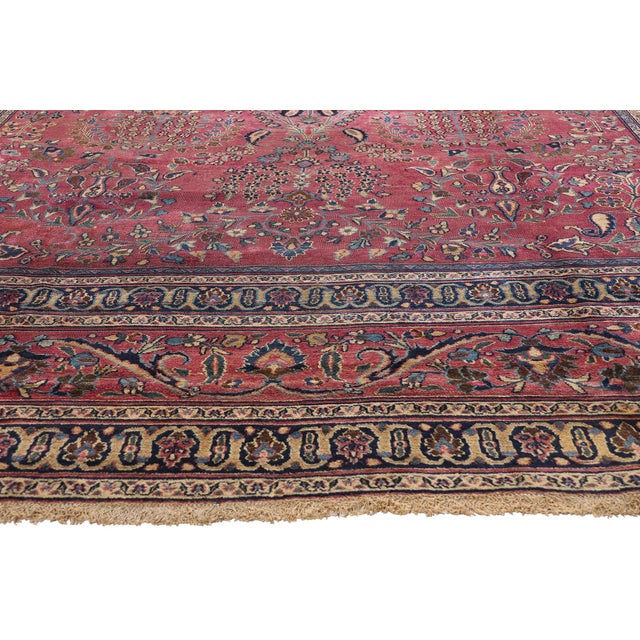 Late 19th Century Persian Khorassan Rug - 11'03 X 16'00 For Sale - Image 4 of 10