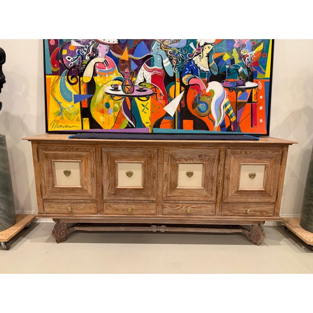 French Art Deco Buffet in the Style of Charles Moreux With Medusa Heads For Sale In New York - Image 6 of 14