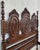 Early 20th Carved Medallions Full Doble Bedframe For Sale - Image 6 of 12