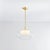 Hudson Valley Lighting Hudson Valley Lighting Moore 17 in. 1 Light Pendant in Aged Brass Finish For Sale - Image 4 of 11