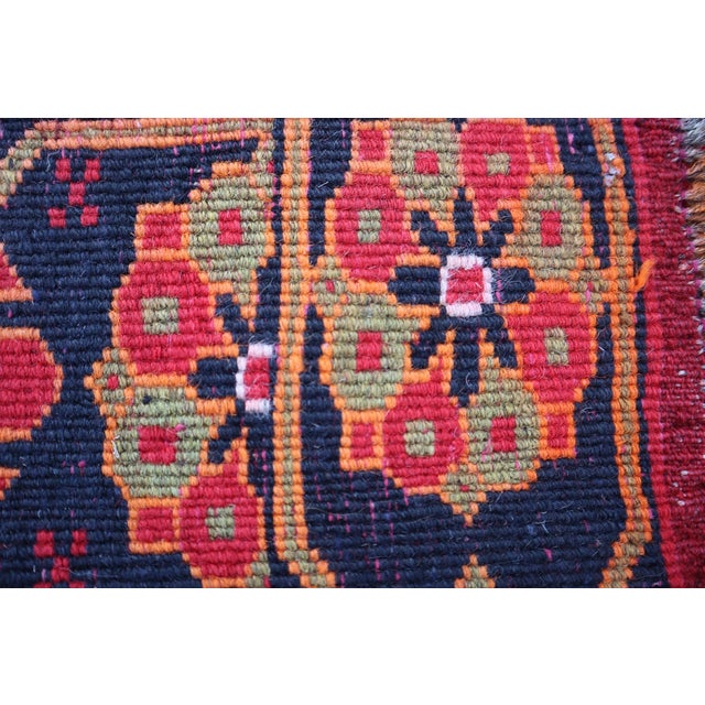 One of a Kind Vintage Oriental Rug 3'5 X 6'10 For Sale - Image 6 of 6