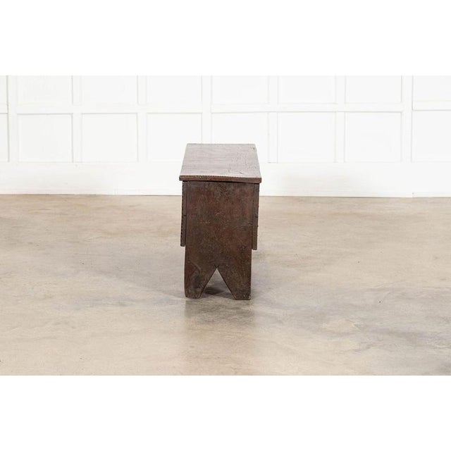 17th Century English Oak Coffer, 1690 For Sale - Image 11 of 15