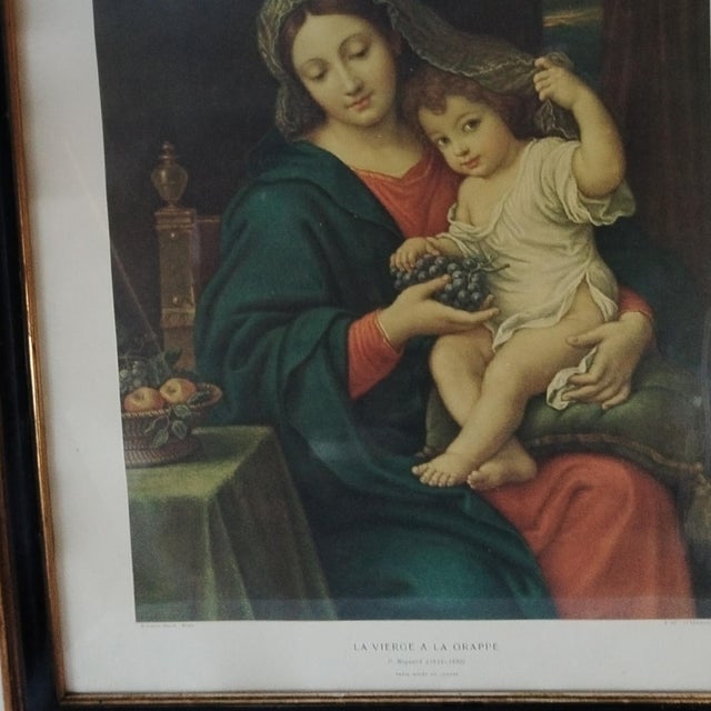 1920s Pierre Mignard, The Virgin of the Grape, 1920s, Pigment Print For Sale - Image 5 of 10