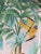 Not Yet Made - Made To Order Hand Painted Blush Pink Tropical Chinoiserie Wildlife Floral Mural 8-Panel Set For Sale - Image 5 of 9