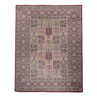 Vintage Red Patterned Rug For Sale