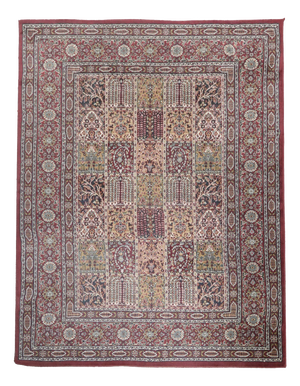 Vintage Red Patterned Rug