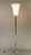 Contemporary Large French Art Deco Chrome Floor Lamp with Opal Glass Shade, 1920s For Sale - Image 3 of 9