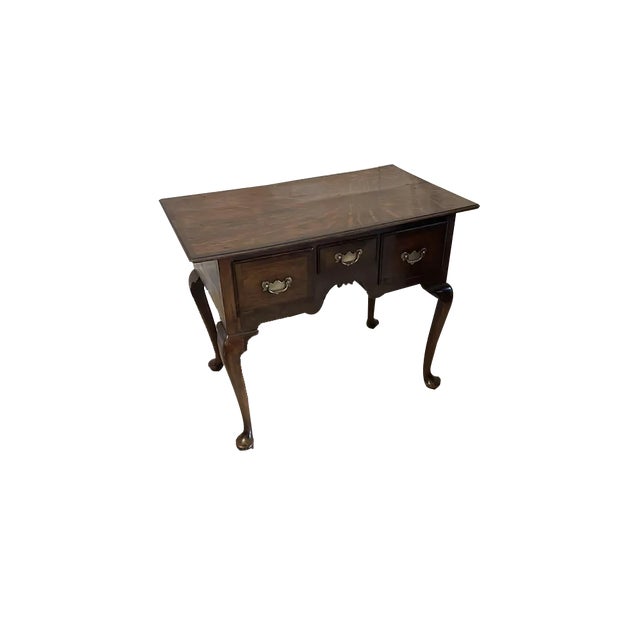 Antique George III Oak Lowboy For Sale