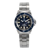 Vintage 1982 Tudor Prince Oysterdate Mini Submariner 33mm 94400 Blue Steel Watch For Sale